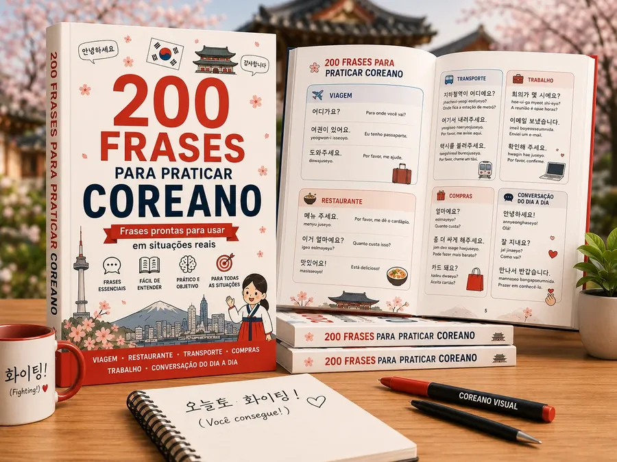 200 Frases para Praticar Coreano